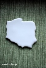 Mapa Polski – ceramiczna płytka